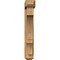 Ekena Millwork Balboa Craftsman Rough Sawn Bracket w/ Offset Brace, Western Red Cedar, 6"W x 26"D x 38"H BKT0604X26X38BOA04RWR - alternate 4